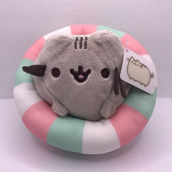 Pusheen Subscription Box Exclusive Summer 2018 Gund Swim Float Plush Toy NWT - Picture 1 of 10